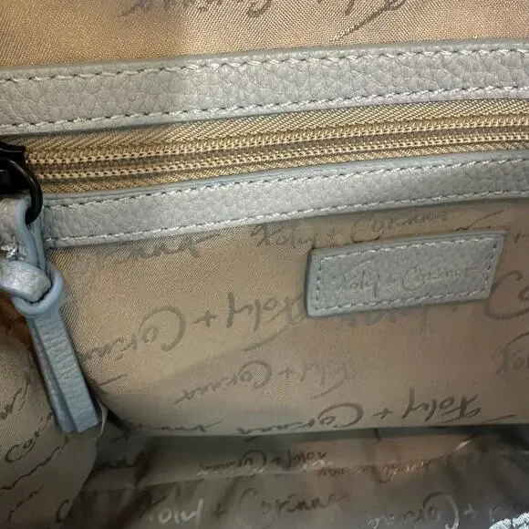 Foley + Corinna Dione Small Bag Vegan Leather Blue